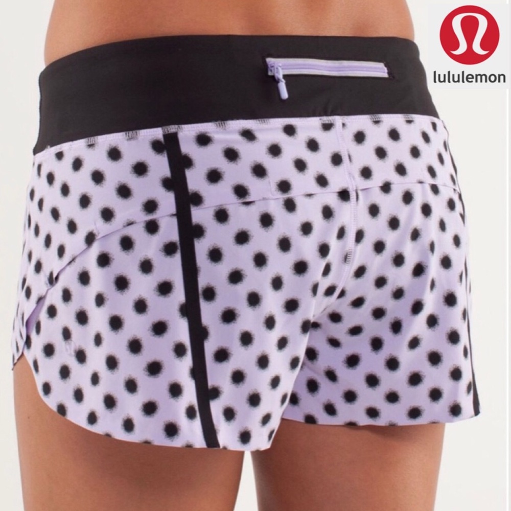 LULULEMON Run Speed Short Naked Seam 2 EUC